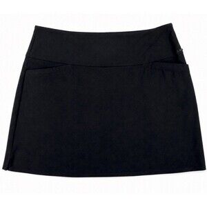 S.C. & Co. Women’s Black Skort XL Pull On Golf Tennis Athletic Casual Pockets